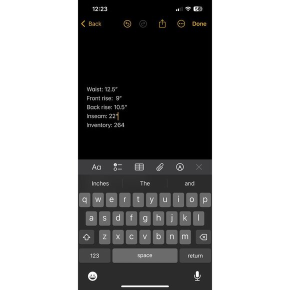 Shefit Medium Black High-Waisted Capri Leggings textured Detailing workout - Picture 9 of 9